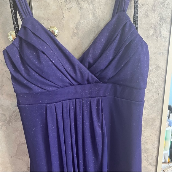 Purple Shimmery Dress - Picture 2 of 7